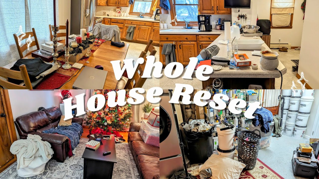 2024 Total Home Transformation: A Complete House Reset for a Fresh Start! #cleanhome #cleanwithme