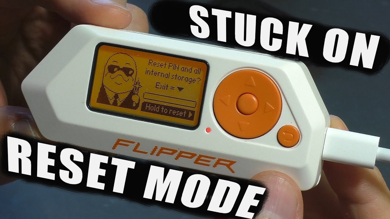 STUCK ON RESET MODE / Flipper Zero | REPAIR / FIX