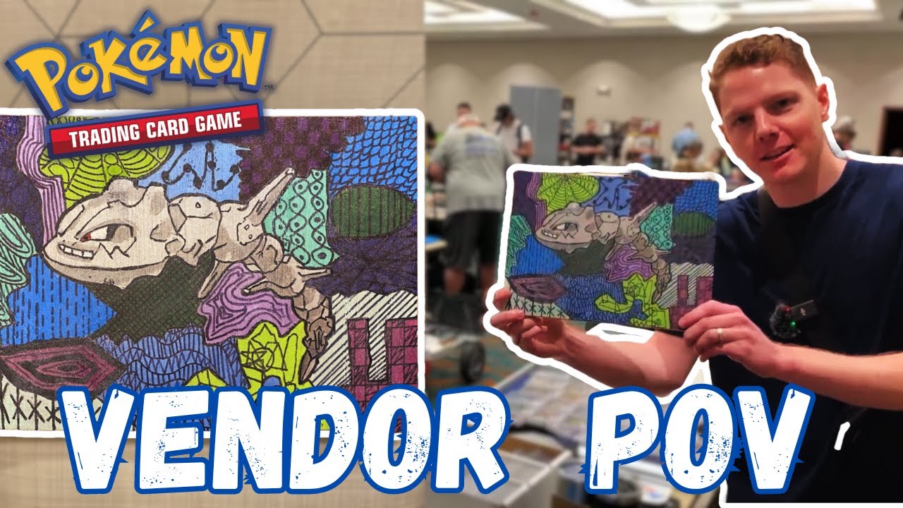 Gifts Galore! Pokemon Card Vendor POV - Tidewater Card Show - Short Pump, VA #pokemon #pokemoncards