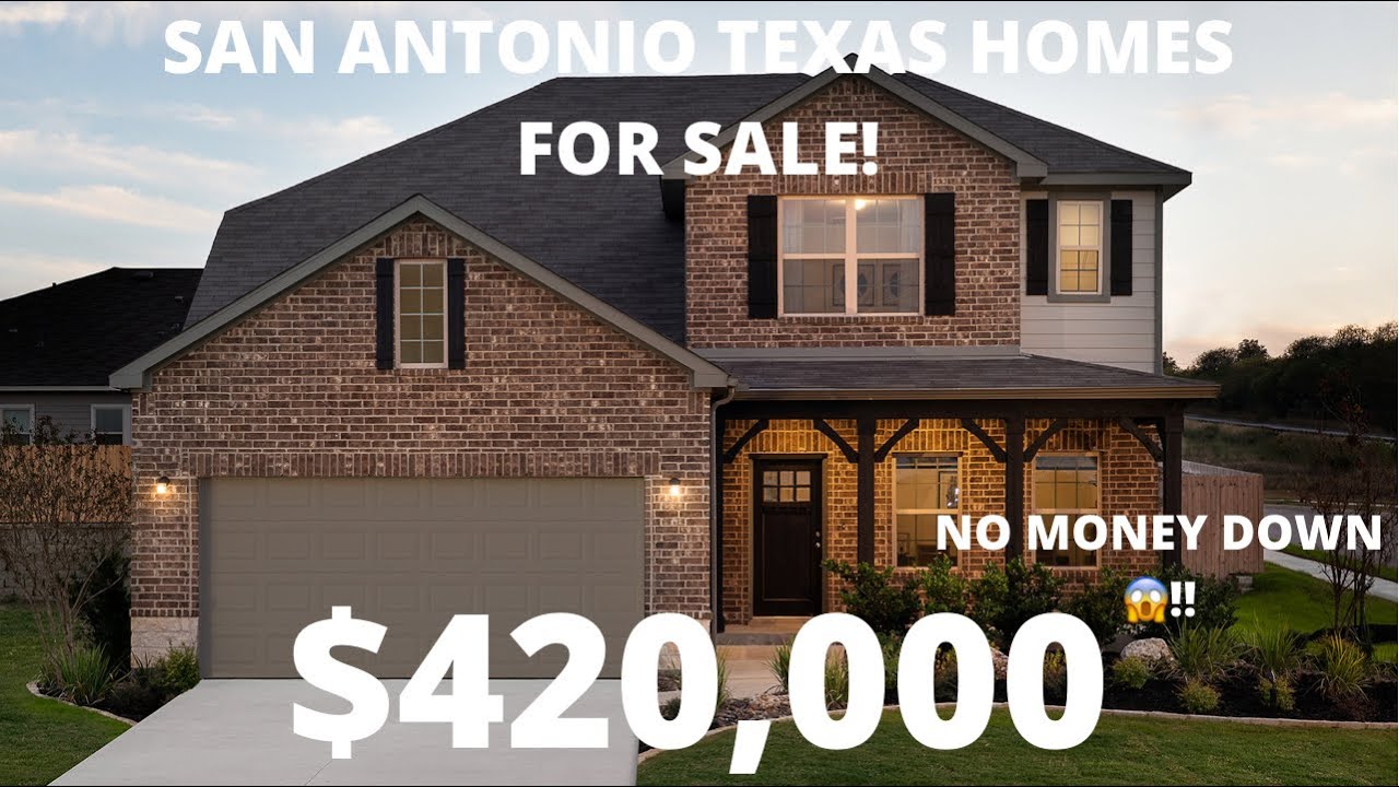 NEW HOMES FOR SALE IN SAN ANTONIO TEXAS | TRAILS AT CULEBRA | ASHTON WOODS | ALAMO RANCH | 4/3