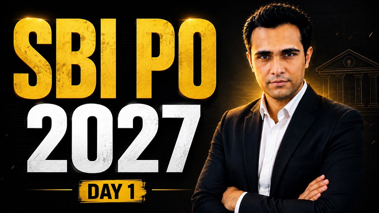SBI PO 2027: How to Start Preparation From Zero | Complete Strategy by SBI PO Topper Ashutosh Sharma