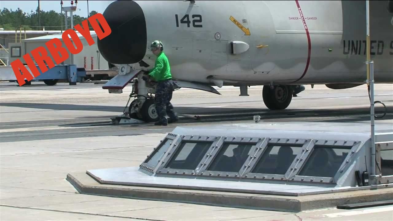 C-2A Greyhound EMALS Test - Electromagnetic Aircraft Launch System