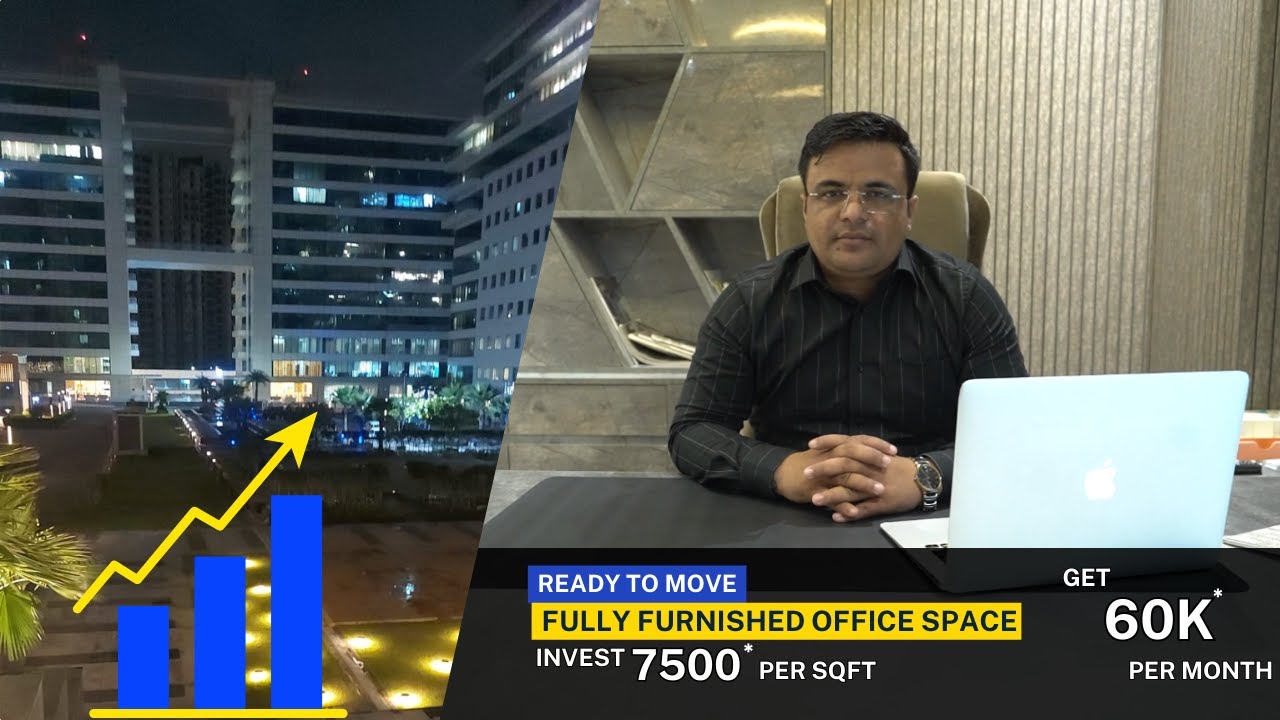 Fully Furnished Office Space in Noida | 1057Sqft | Assotech Business Cresterra | Sector 135 Noida