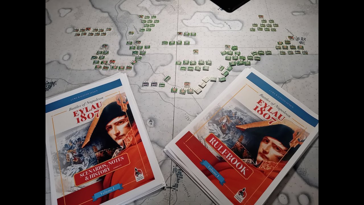 Eylau 1807 Rulebook 1.4 - Initial impressions,  thoughts and comparison