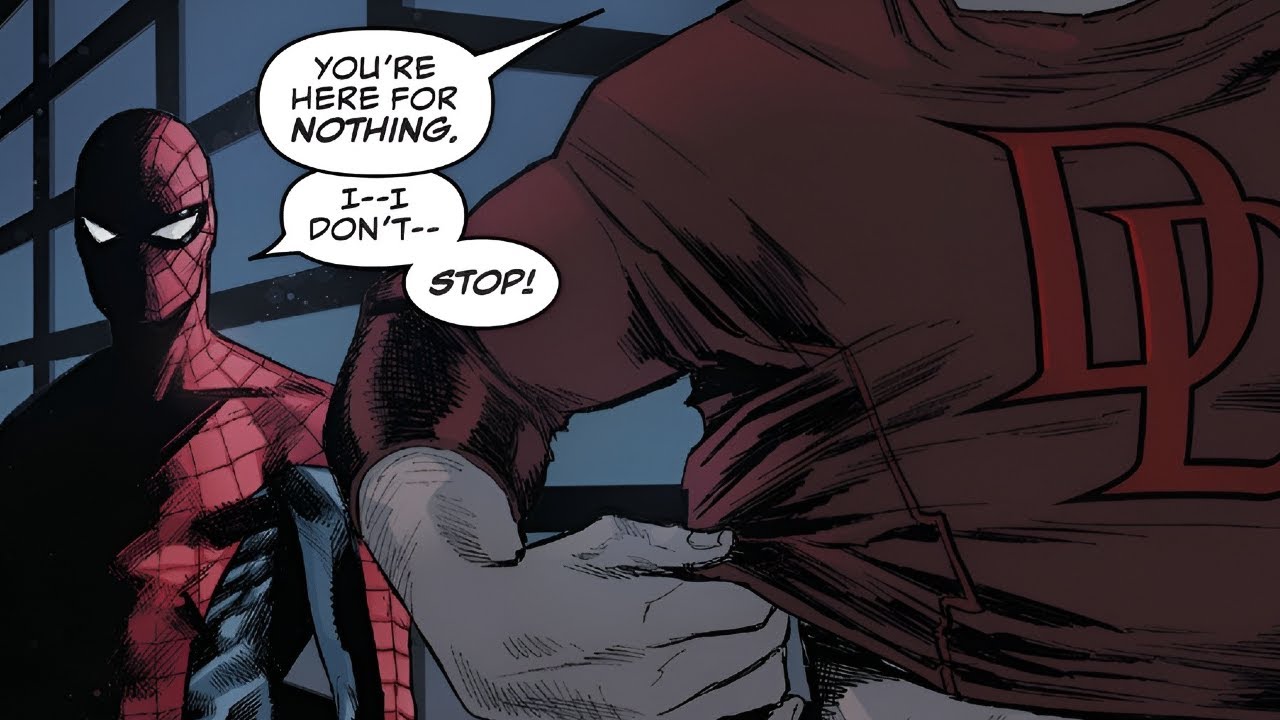 Daredevil Threatens Spider-Man | COMIC DUB