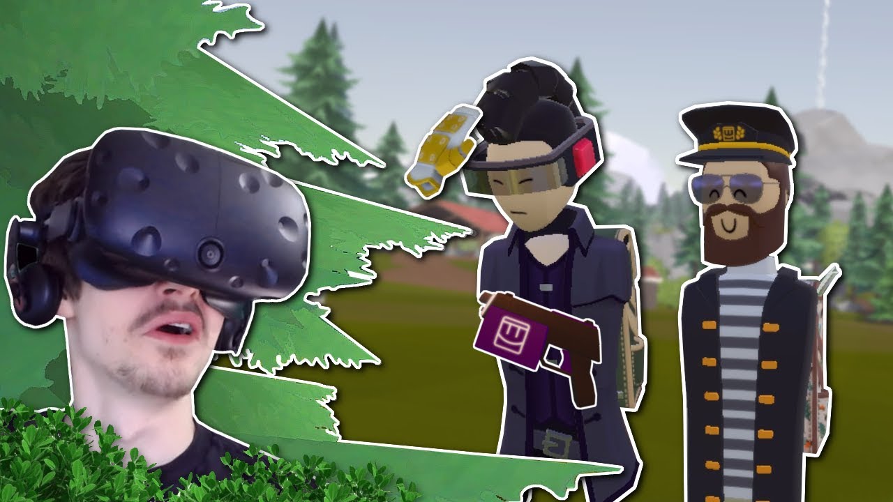 CAUGHT HIDING IN A BUSH! - Rec Room Gameplay - Rec Royale VR Battle Royale