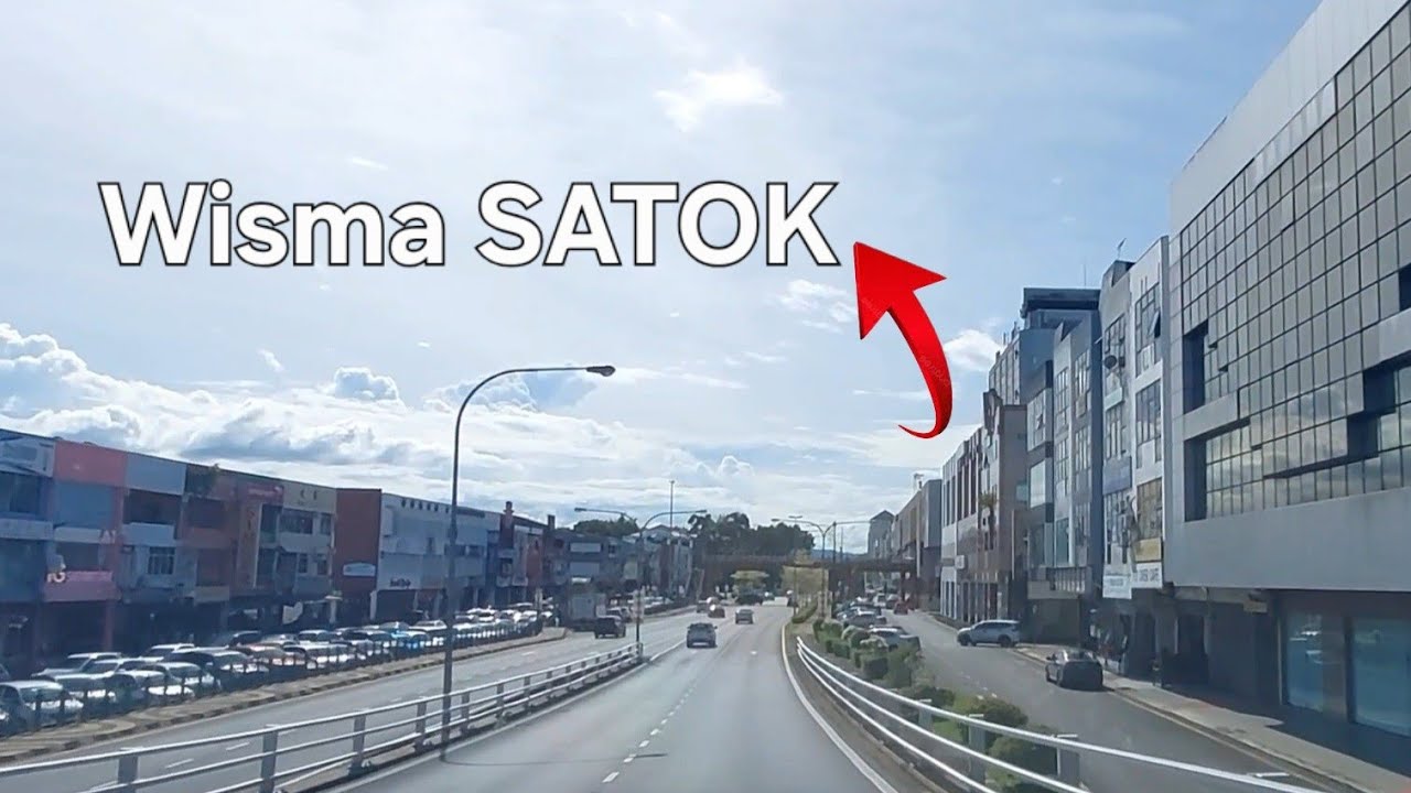 KUCHING TERKINI🌼BEAUTIFUL JOYRIDE JALAN AIRPORT TO KUBAH RIA SATOK🛑