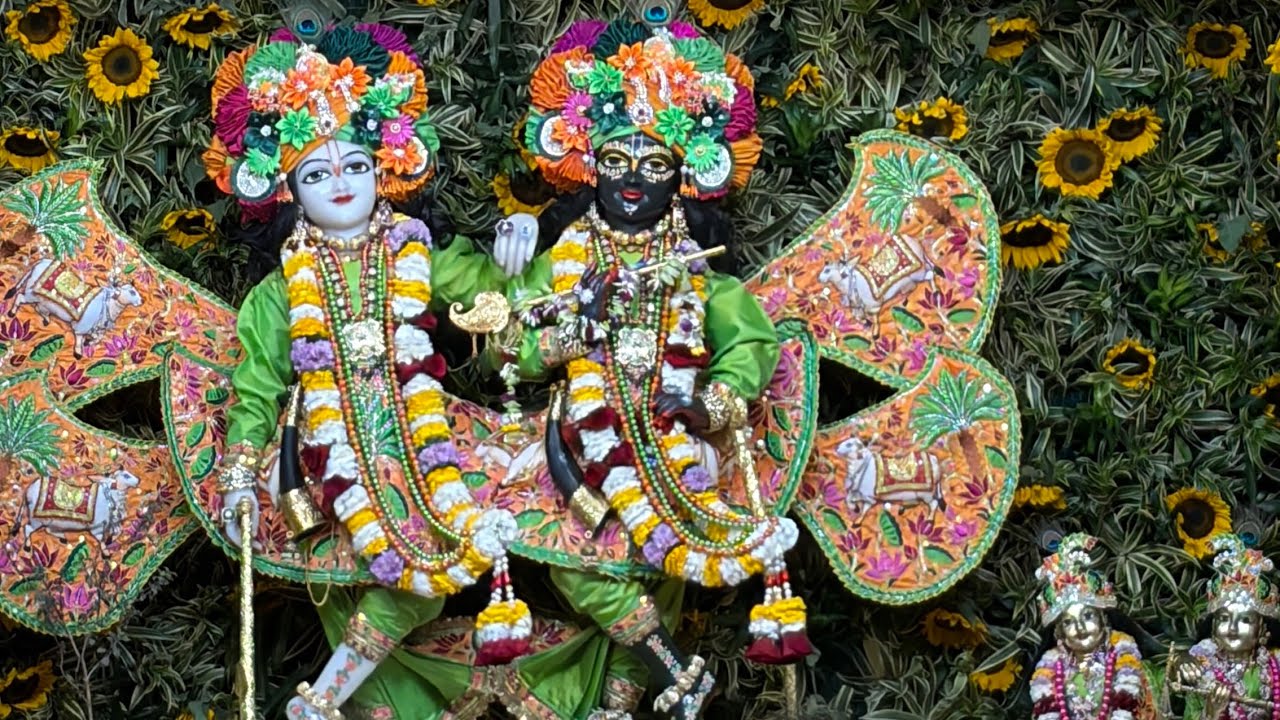 कृष्ण बलराम मंदिर आरती | जयपुर