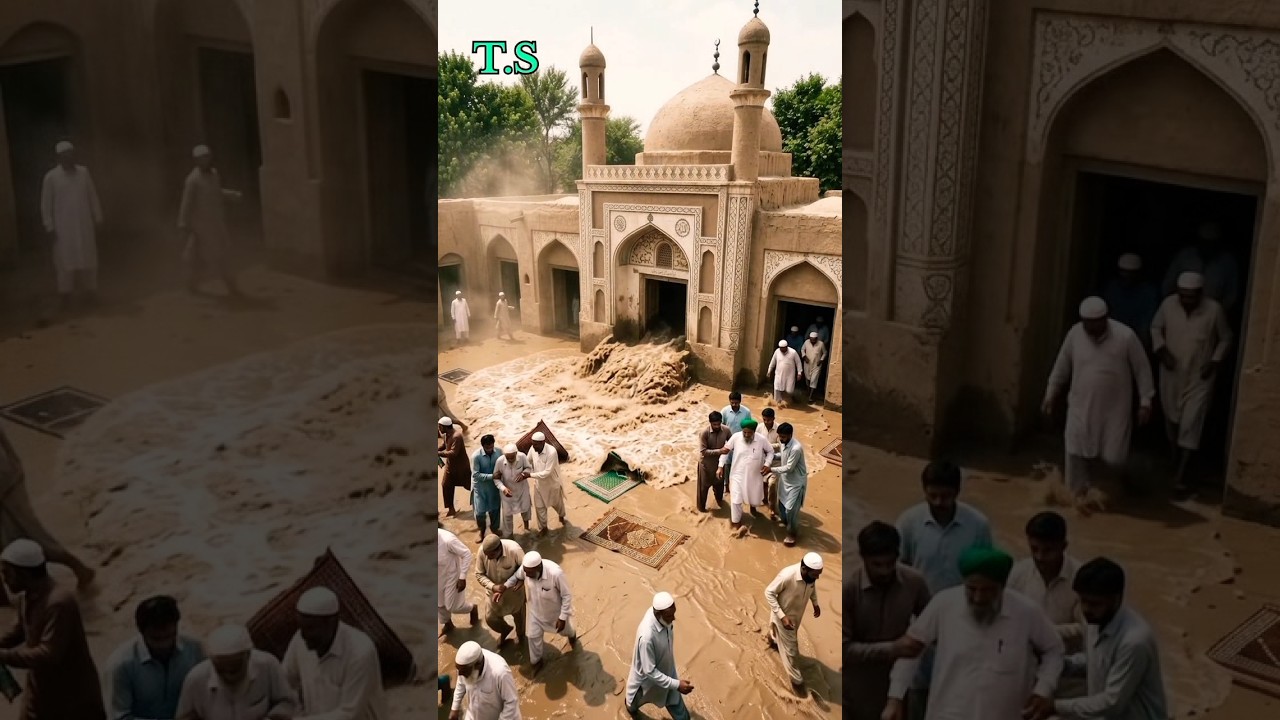 Complete renovation of a Mosque 💚🕌 #beforeandafter #timelapse #construction #islam #islamic