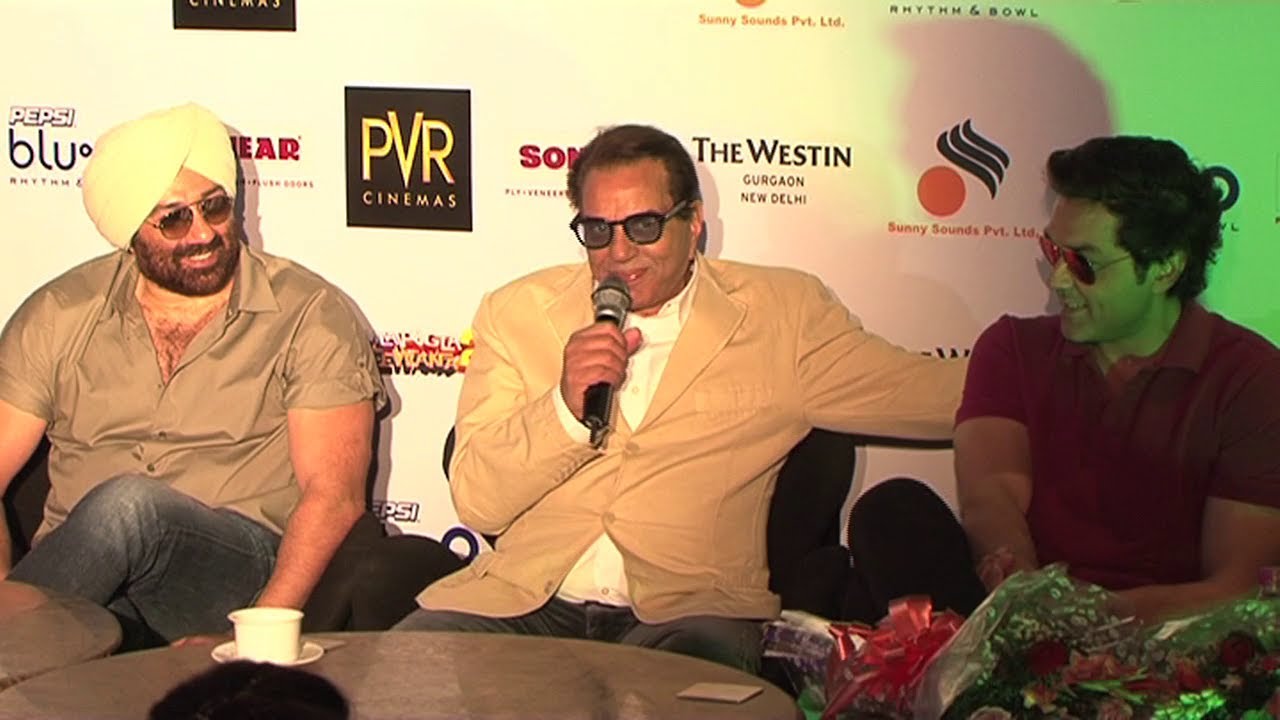 'Yamla Pagla Deewana 2' Press Conference in Delhi