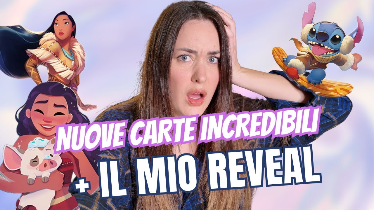 NUOVE CARTE INCREDIBILI IN DISNEY LORCANA + IL MIO REVEAL