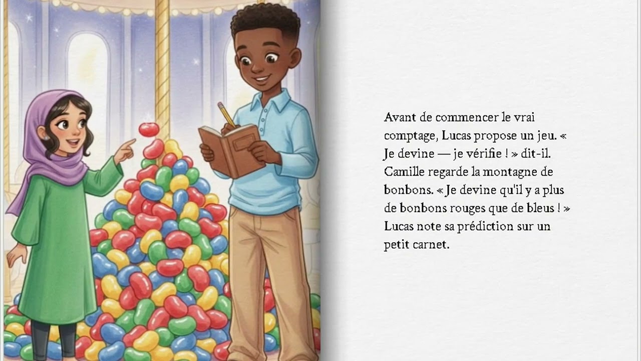 Le Manège Enchanté des Bonbons de Camille FRENCH histoire pour enfants sciences amusantes pour les e