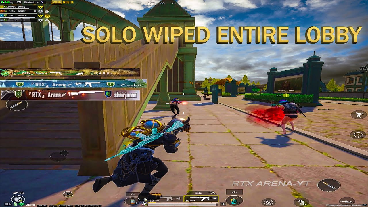 I SOLO WIPED OUT ENTIRE LOBBY!