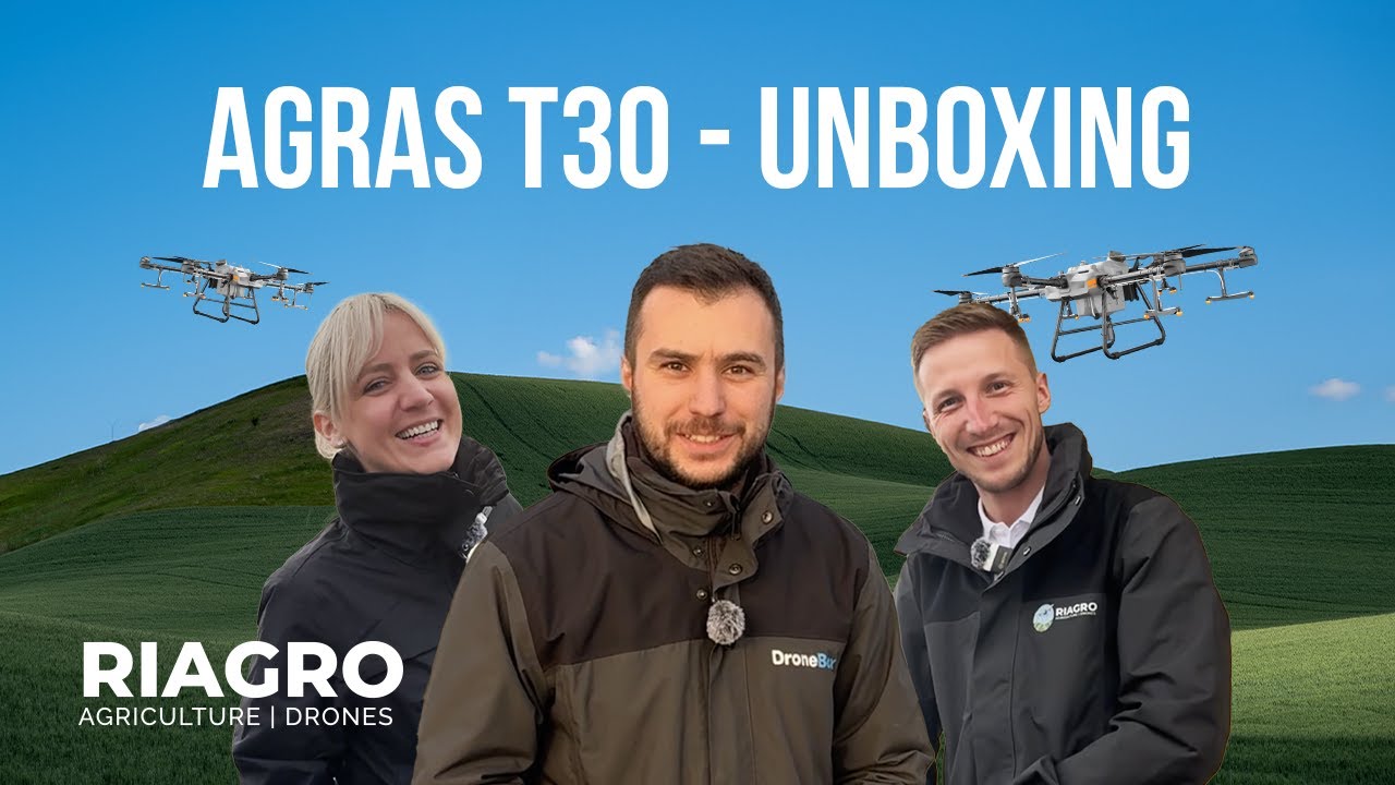 🌱 Drona Agricolă DJI Agras T30 - Ce Se Află În Cutie? + Zbor Cu Echipa Riagro