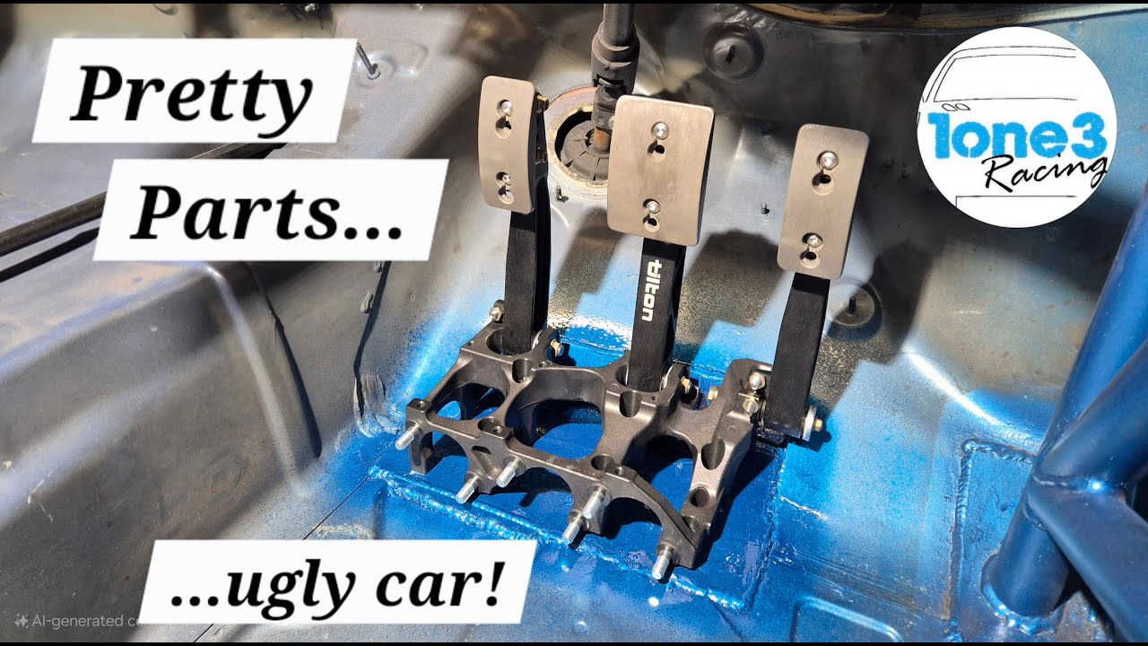 Installing A Pedal Box In The 206! Worlds Cheapest Race Car Part 34