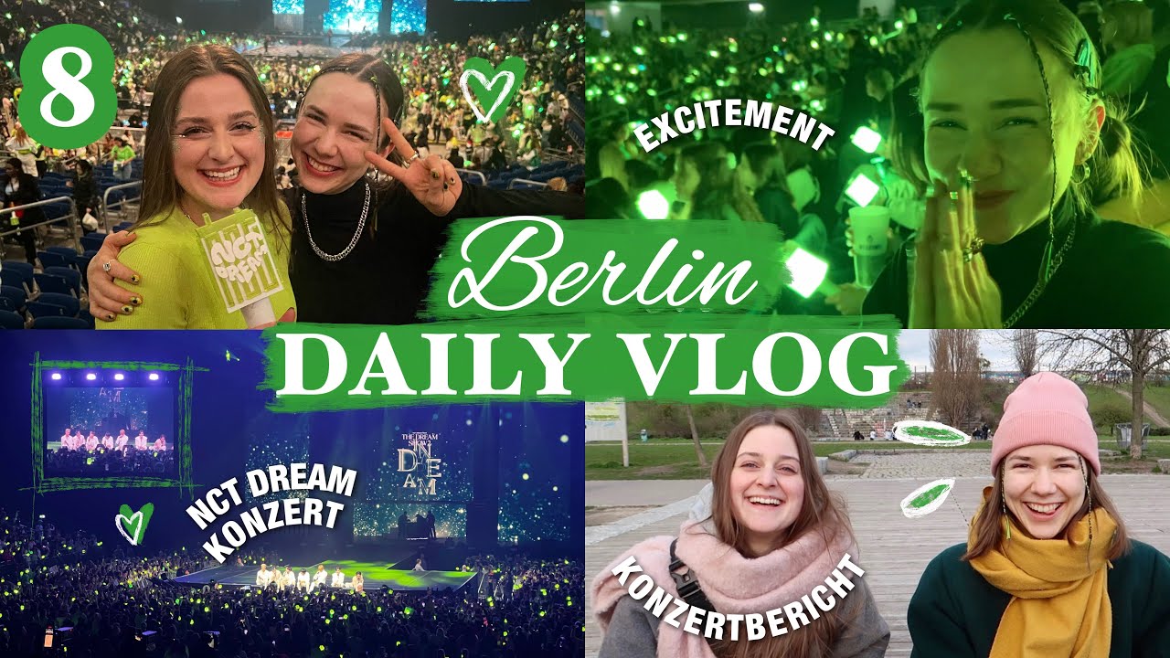 NCT Dream KONZERT in BERLIN | Daily Vlog #8