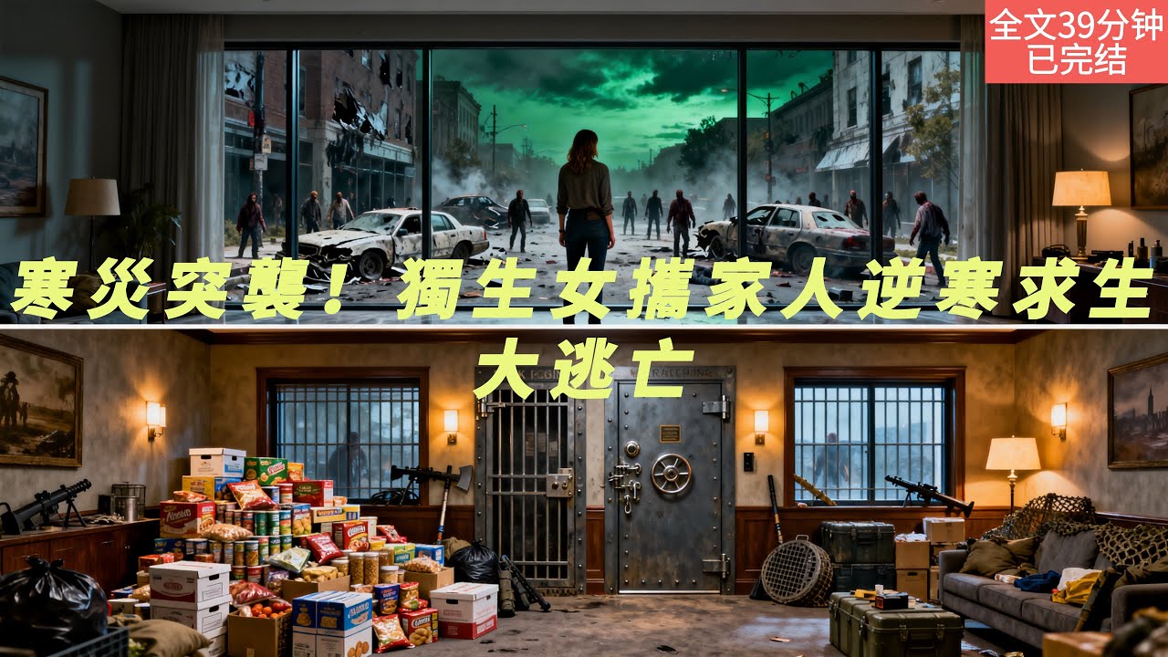 【全文三十九分鐘已完結|一口氣看末世生存系列】重生末世！華女逆襲囤貨求生，渣男小三終究伏法