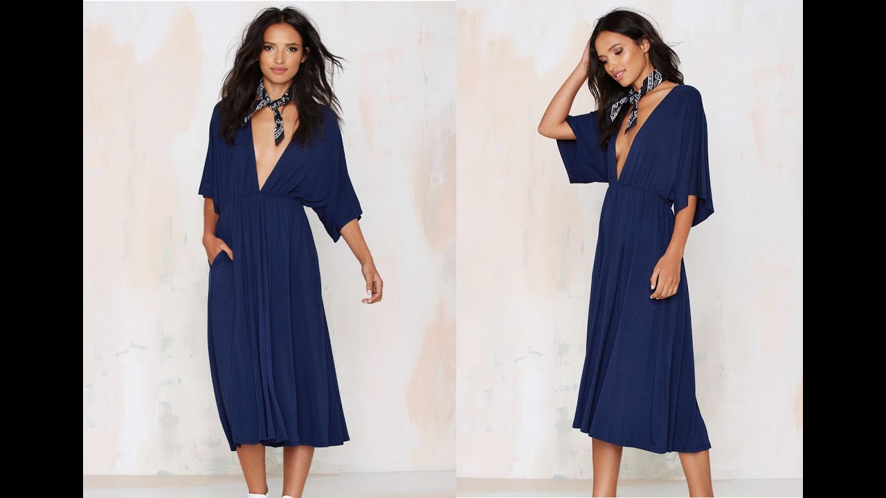 DIY// HOW TO MAKE A  KIMONO DRESS (EASY SEWING)