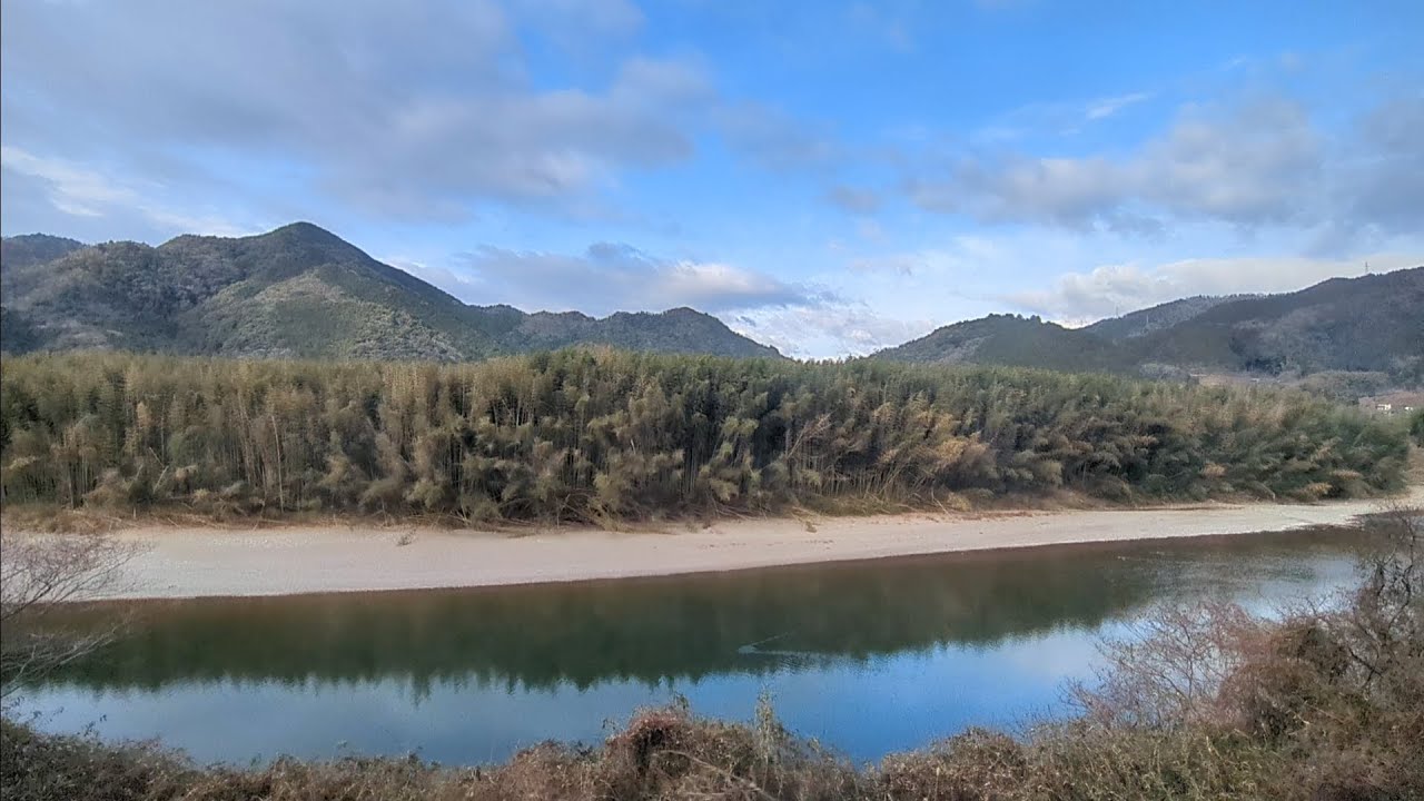 南河内→行波#錦川清流線 #車窓風景 