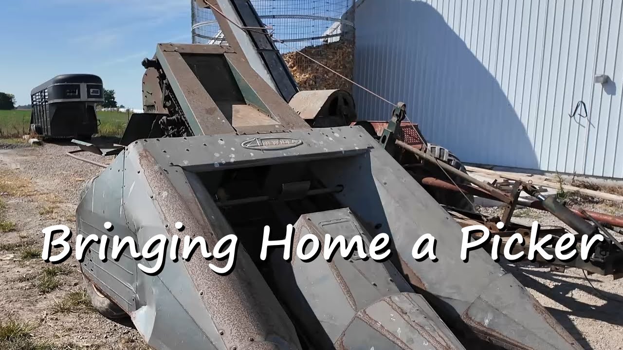 Подержанный кукурузоуборочный комбайн Hunt | Я приобрел новую идею!