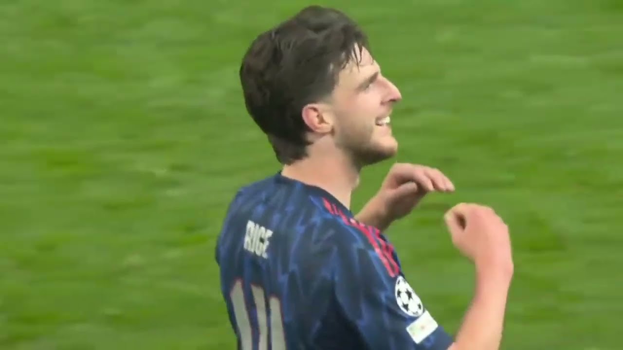 Declan Rice  vs Atletico Madrid /1st leg