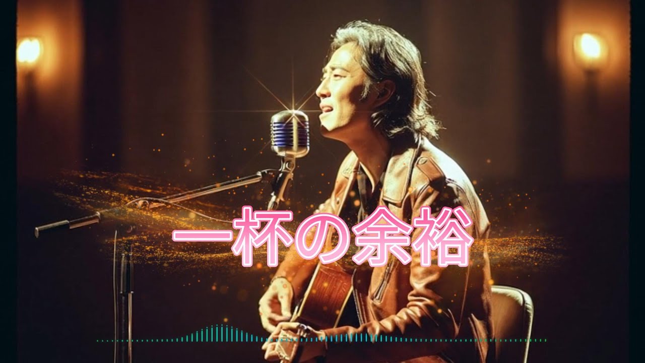 一杯の余裕 — 心に滲む深夜の歌