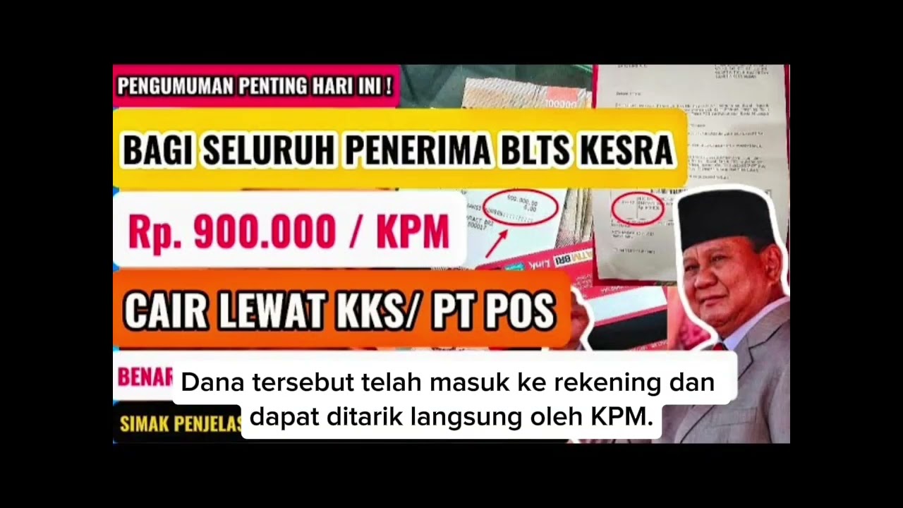 Bansos PKH dan BPNT Tahap I 2026 Resmi Cair
