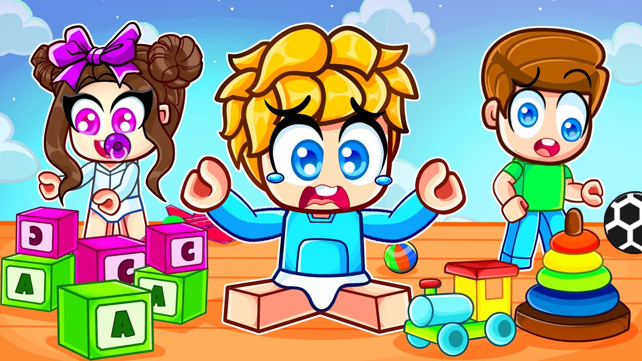 Wir machen eine Kindergarten Übernachtungs Party in Roblox! (Teil 1)