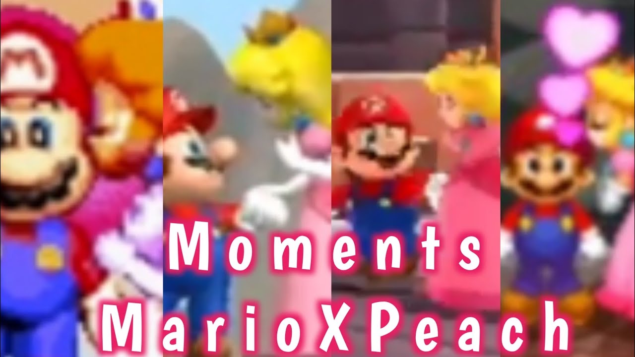 MarioxPeach moments
