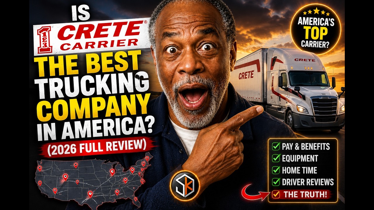 Is Crete Carrier the Best Trucking Company in America? (2025 Full Review) - FIND OUT! 💰SHIP S4•E73