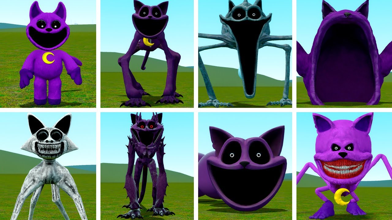 I FOUND ALL NEW CATNAP FAMILY FOR POPPY PLAYTIME In Garry's Mod!