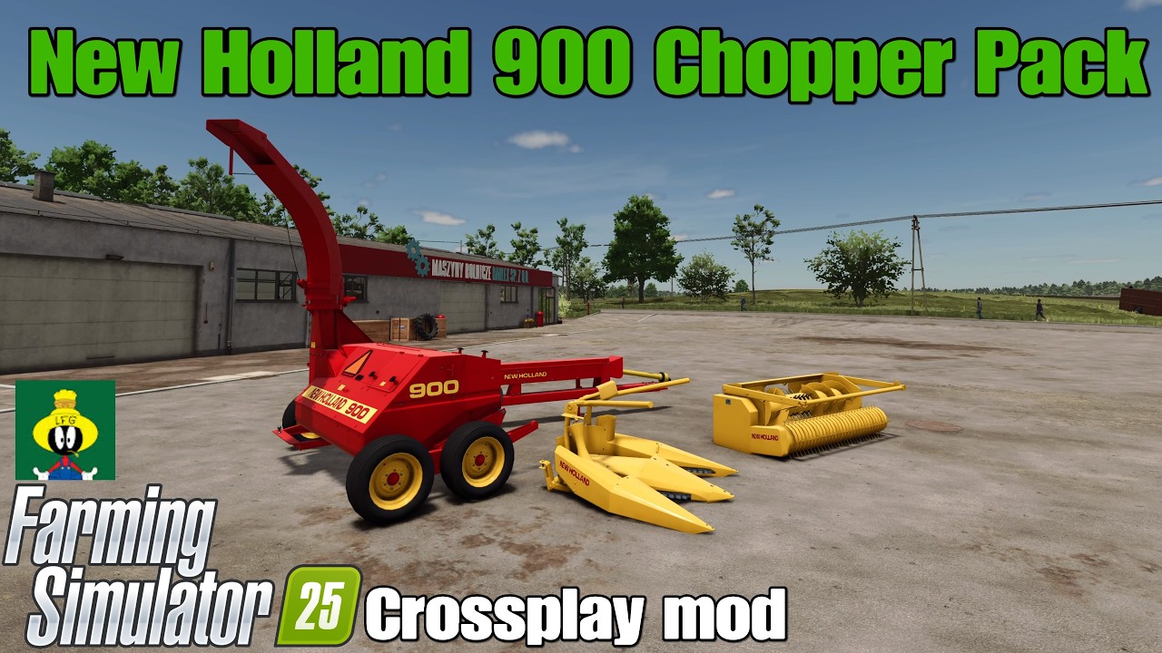 Пакет New Holland 900 Chopper Pack / мод для кроссплатформенной игры в FS25