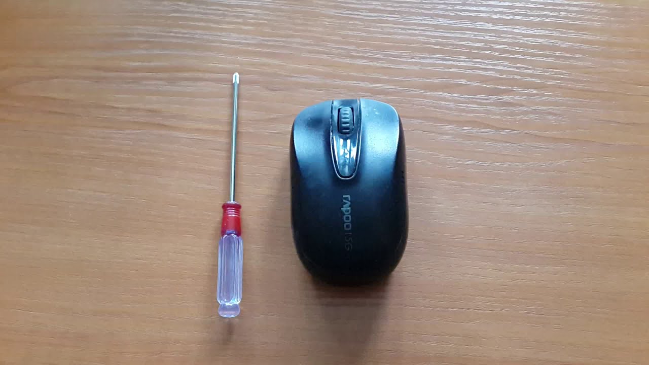 How to disassemble Rapoo 1070 5G wireless mouse