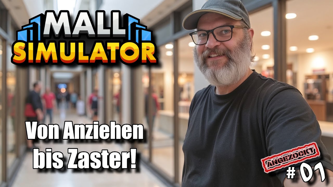 Mall Simulator #01 💰 Der erste Laden l&auml;uft #angezockt #deutsch