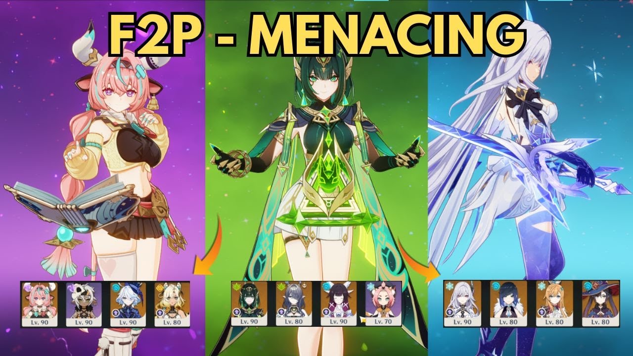 [F2P] C0R1 Nefer Lunarbloom + C0 Varesa Electro charge + C0R1 Skirk Freeze || Stygian Onslaught 6.3
