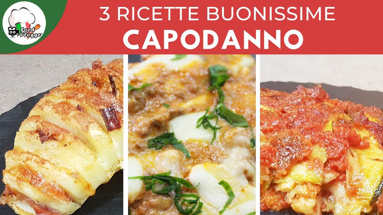 3 RICETTE PER CAPODANNO | FoodVlogger