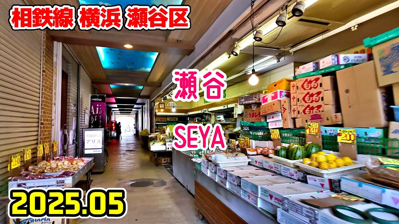 瀬谷駅周辺を散歩｜神奈川 横浜市瀬谷区｜kanagawa japan walk in Seya yokohama seya-ku 2025-05