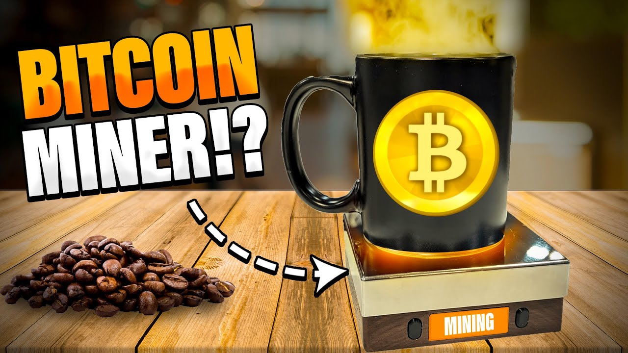 WORLD&rsquo;S FIRST Coffee-Warming BITCOIN Miner!