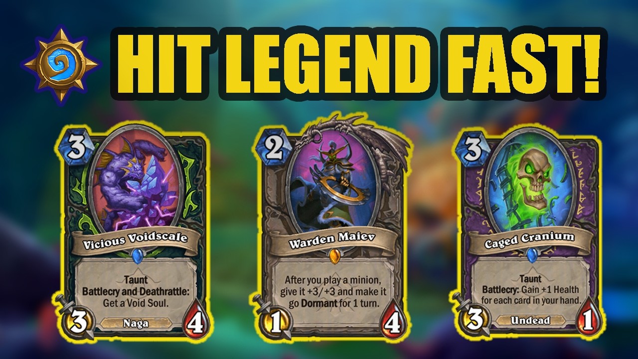 5 лучших колод для быстрого взятия &laquo;Легенды&raquo; в стандартном режиме Hearthstone