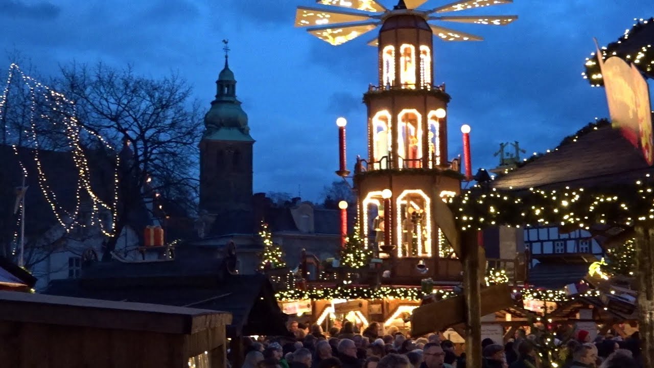 BAD SALZUFLEN GERMANY - CHRISTMAS MARKET - WEIHNACHTSMARKT