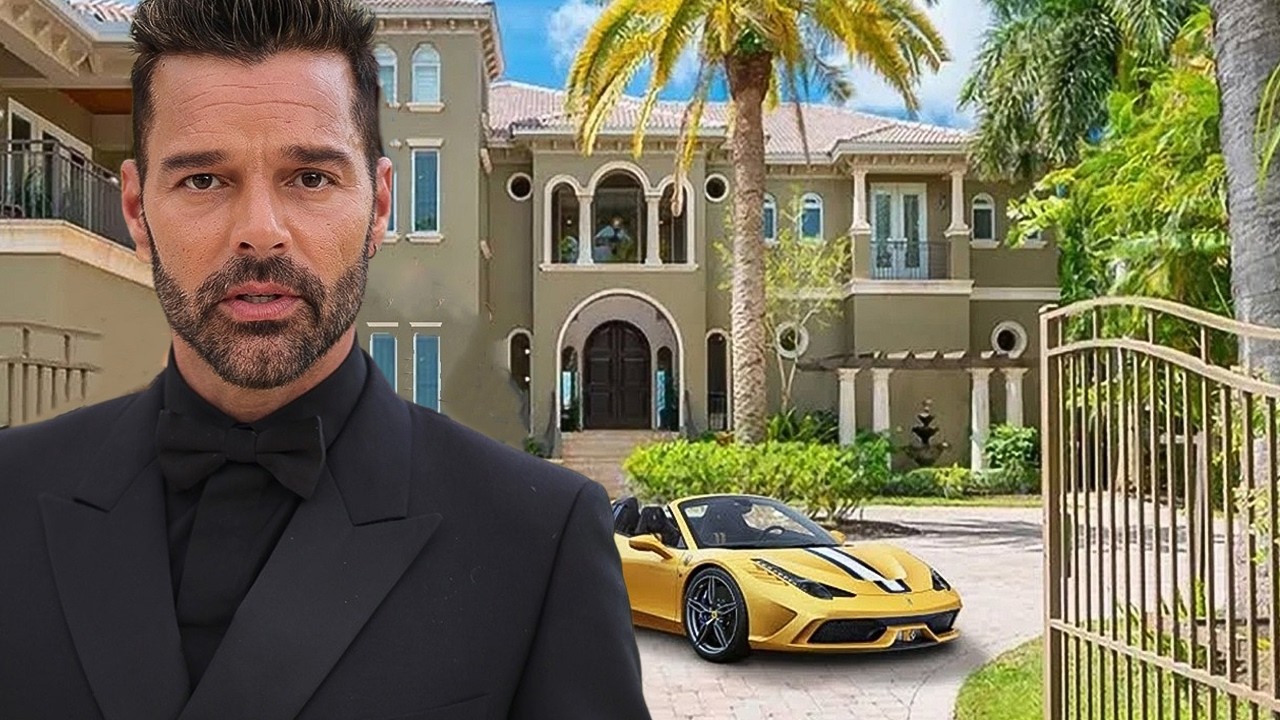 Así es la lujosa vida de Ricky Martin en 2025 Mansiones, Autos