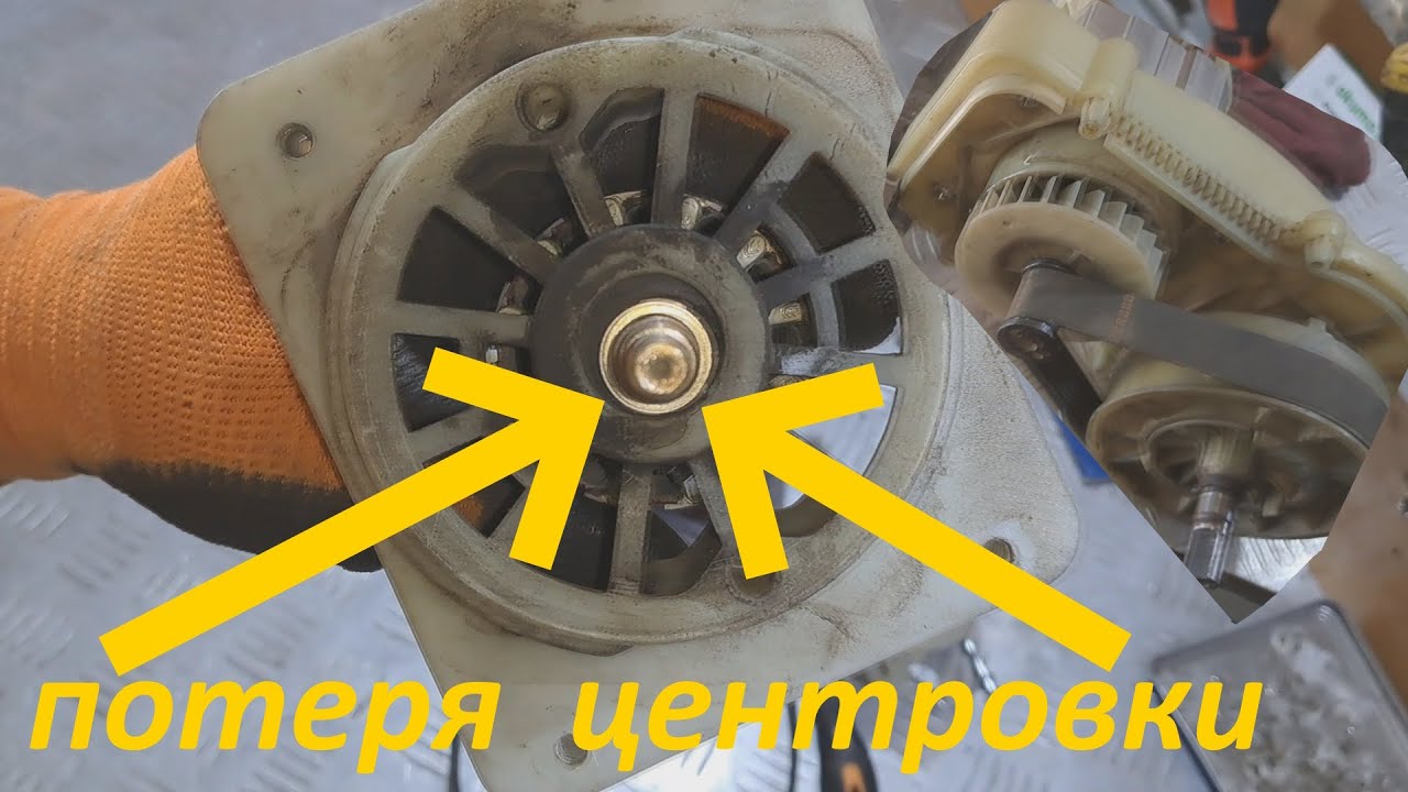 Газонокосилка Makita ELM3720 замена подшипников, центровка якоря.