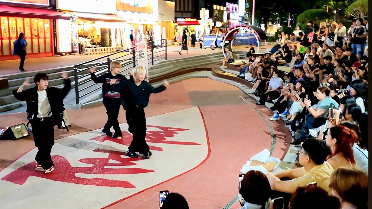 [STREET ARTIST] NEEZ. INTERACTIVE HONGDAE BUSKING. 240829.