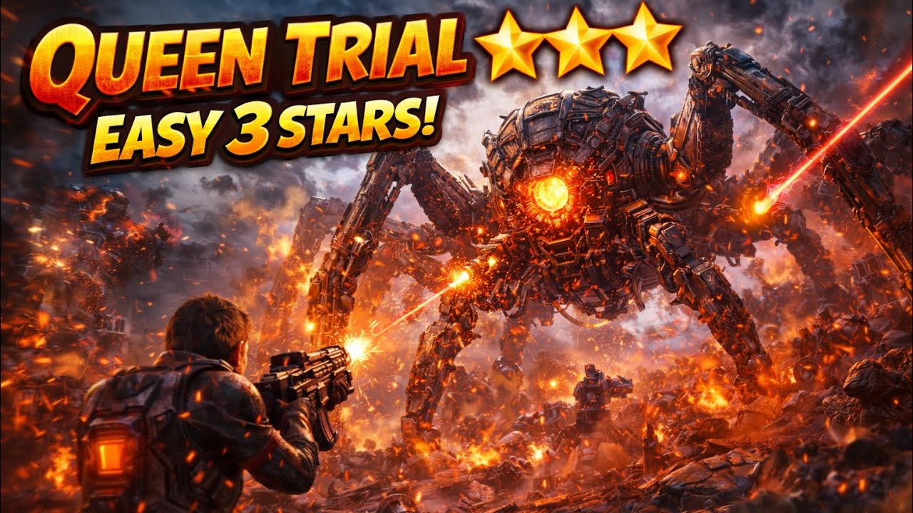 Queen Trial, 3 stars ⭐️ 