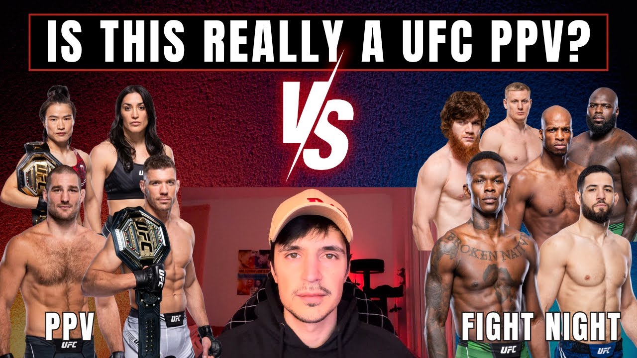 Is this really a UFC PPV? | Du Plessis vs Strickland UFC 312