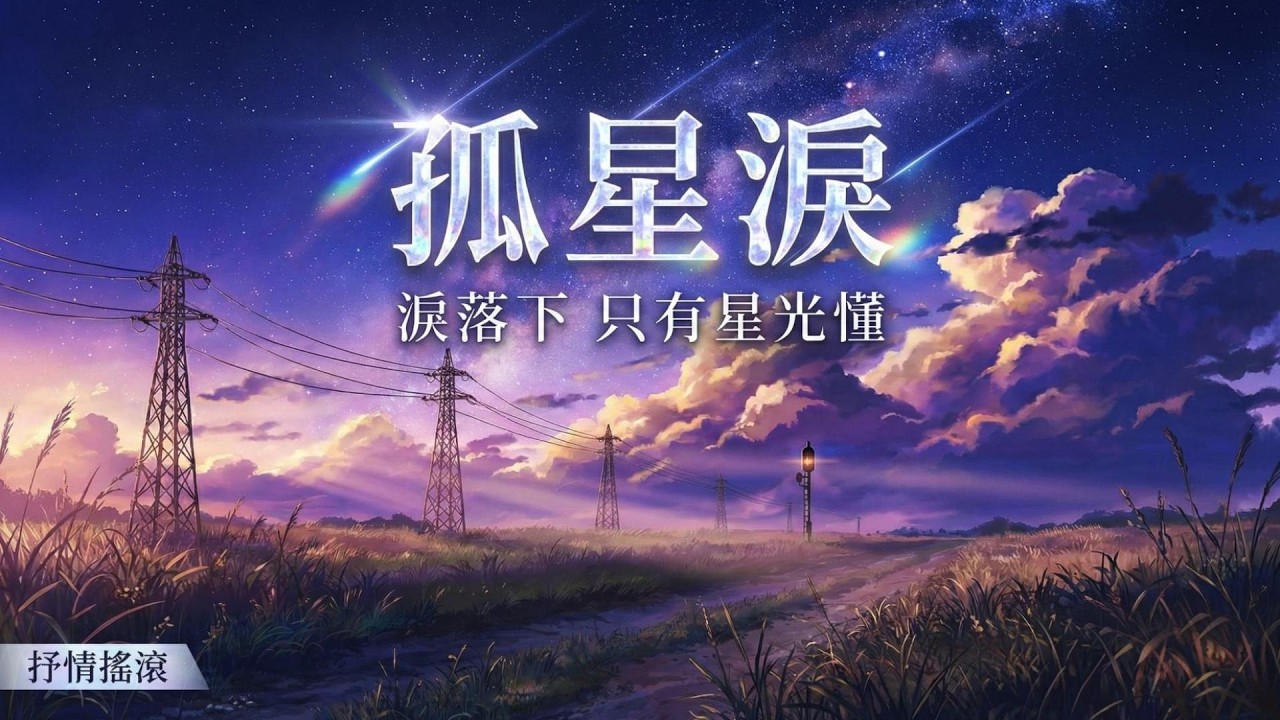《孤星淚》一滴淚墜落夜空，卻沒人知道它屬於誰 🌃｜傷感、獨處