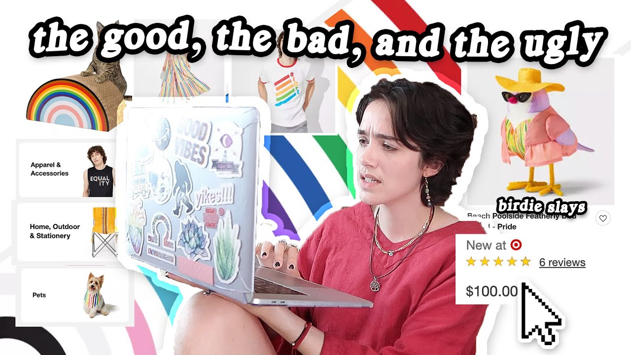 roasting & reviewing target's pride collection 🌈