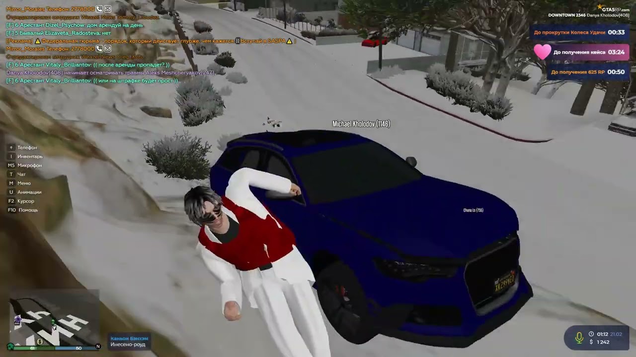 gta 5 rp downtown db dm tk nrp