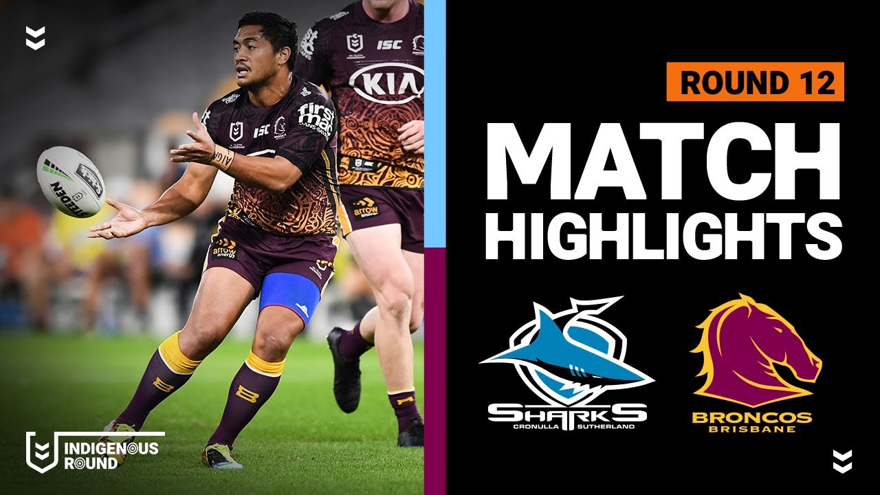 NRL Highlights | Broncos v Sharks | Round 12 2020 | Telstra Premiership | NRL
