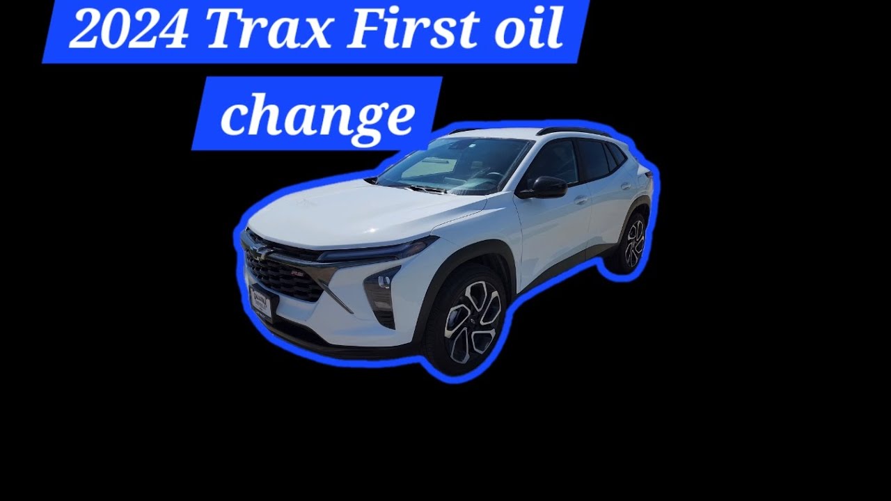 Как поменять масло в Chevrolet Trax 2024 года! - Первая замена